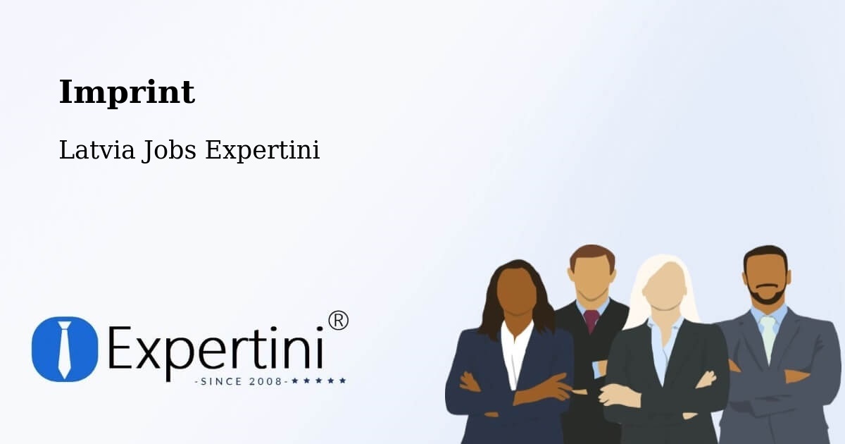 Imprint – Bolderaja - Latvia Jobs Expertini